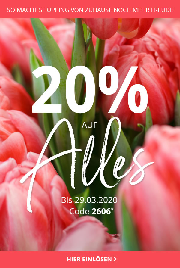 20 % auf ALLES